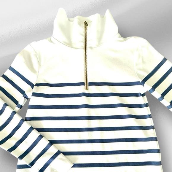 Dudley Stephens Manchester Striped Pullover Velvet Morning Terry XS NWT - Picture 8 of 9